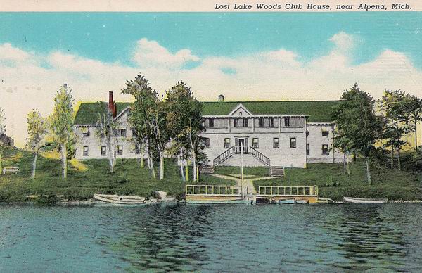 Lost Lake Woods Club House Alpena (newer photo)
